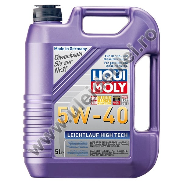 Liqui Moly Leichtlauf High Tech 5W40 - 5 Litri [1]
