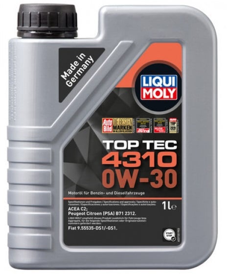 Liqui Moly Top Tec 4310 0W30 - 1 Litru [1]