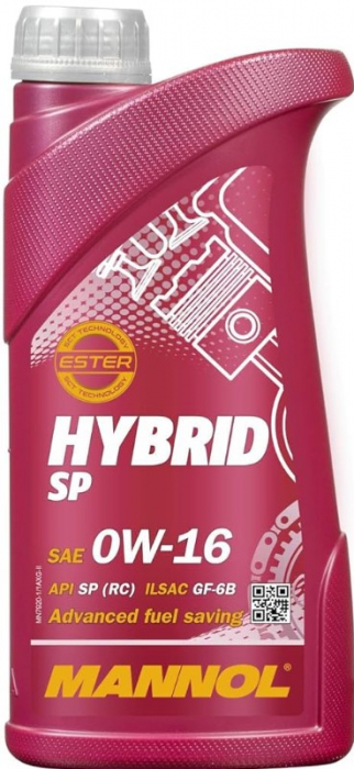Ulei motor MANNOL HYBRID SP 0W16 - 1 Litru [1]