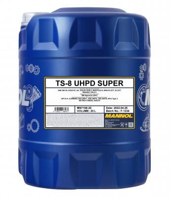 Ulei motor MANNOL TS-8 SUPER UHPD 5W-30 - 20 Litri [1]