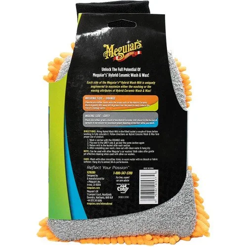 Manusa Microfibre Spalare Meguiar's Hybrid Wash Mitt [2]
