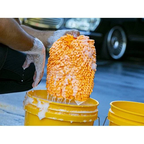 Manusa Microfibre Spalare Meguiar's Hybrid Wash Mitt [5]
