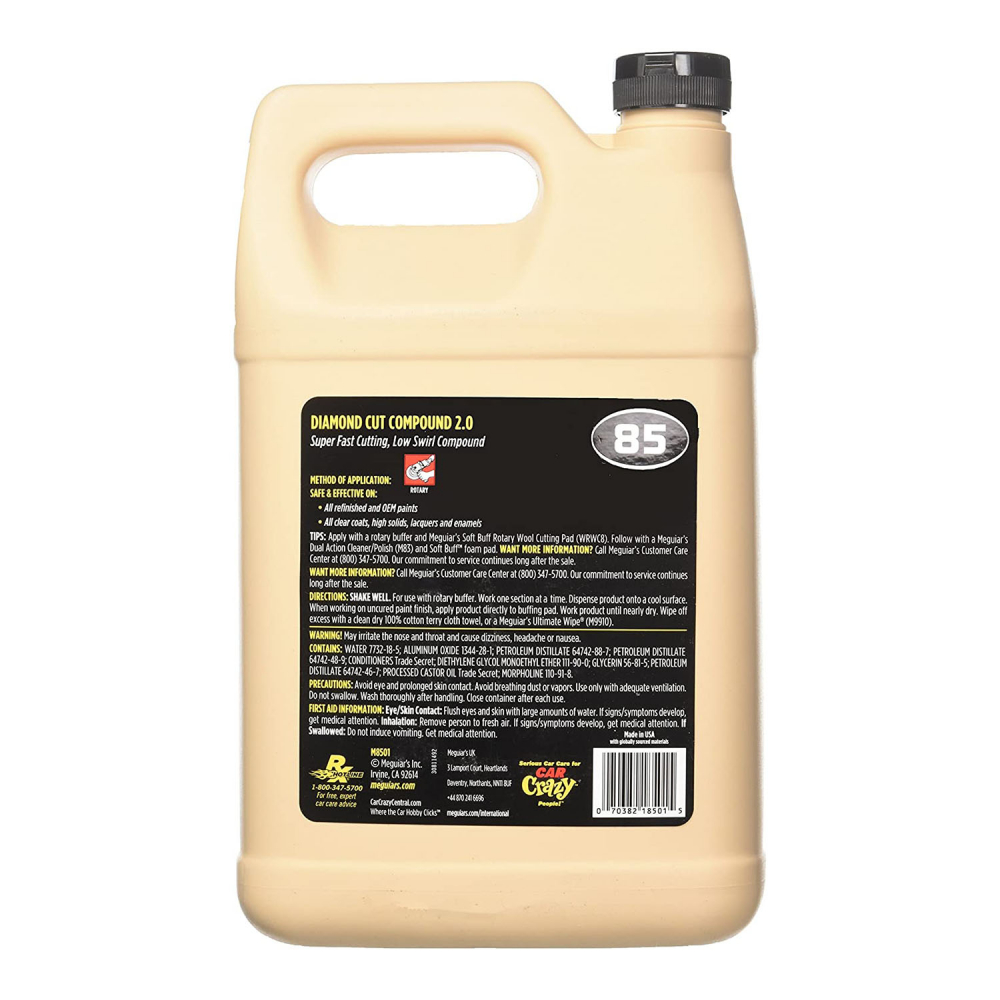 Meguiar's 85 Diamond Cut Compound 2.0 - 3,8 Litri [2]