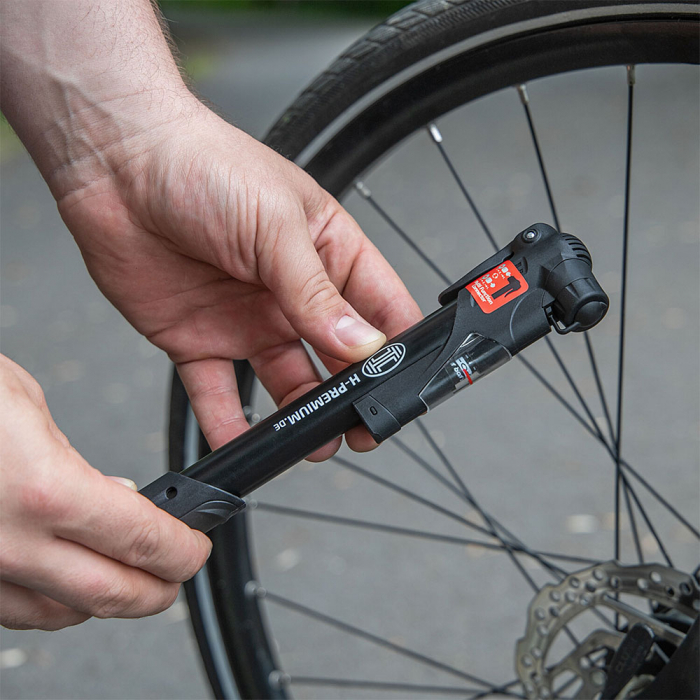 Mini Pompa Manuala Cu Manometru Premium Pentru Biciclete [2]