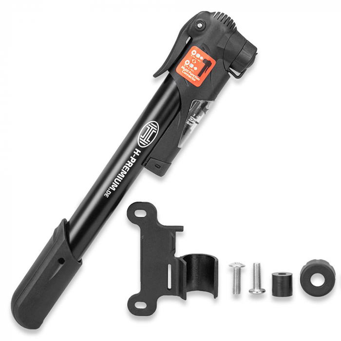 Mini Pompa Manuala Cu Manometru Premium Pentru Biciclete [7]