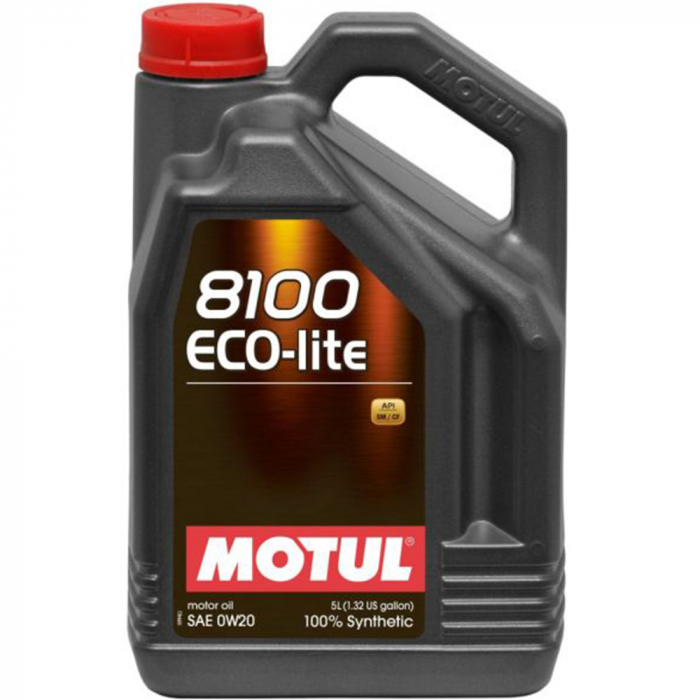 Motul 8100 Eco-Lite 0W20 - 5 Litri [1]