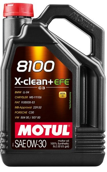 Ulei motor Motul 8100 X-CLEAN+ EFE 0W30 - 5 Litri [1]