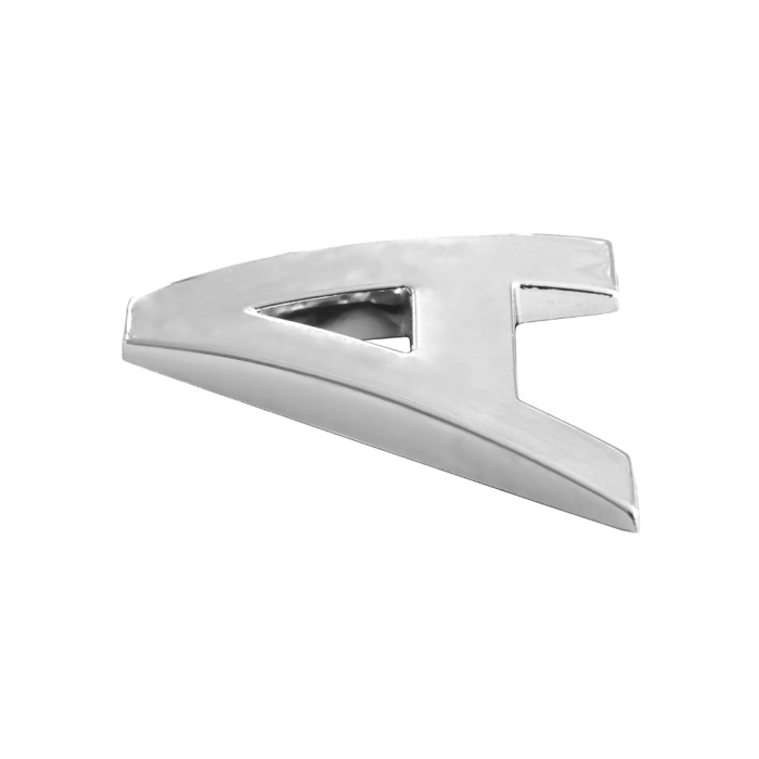 Ornament Auto 3D. Litera A. 26 Mm. Cromat [3]