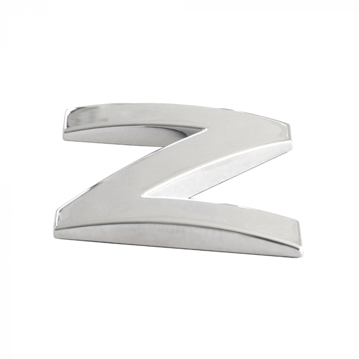 Ornament Auto 3D. Litera N. 26 Mm. Cromat [1]