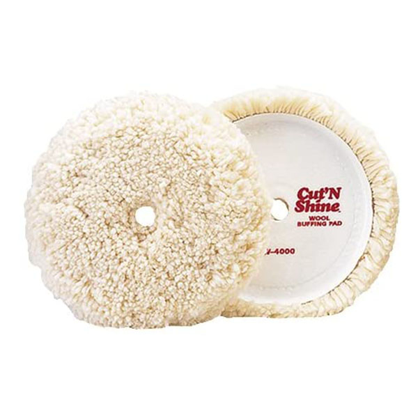 Pad Blana Polish Abraziv Meguiar's Cut n Shine Wool Pad, 200mm [2]