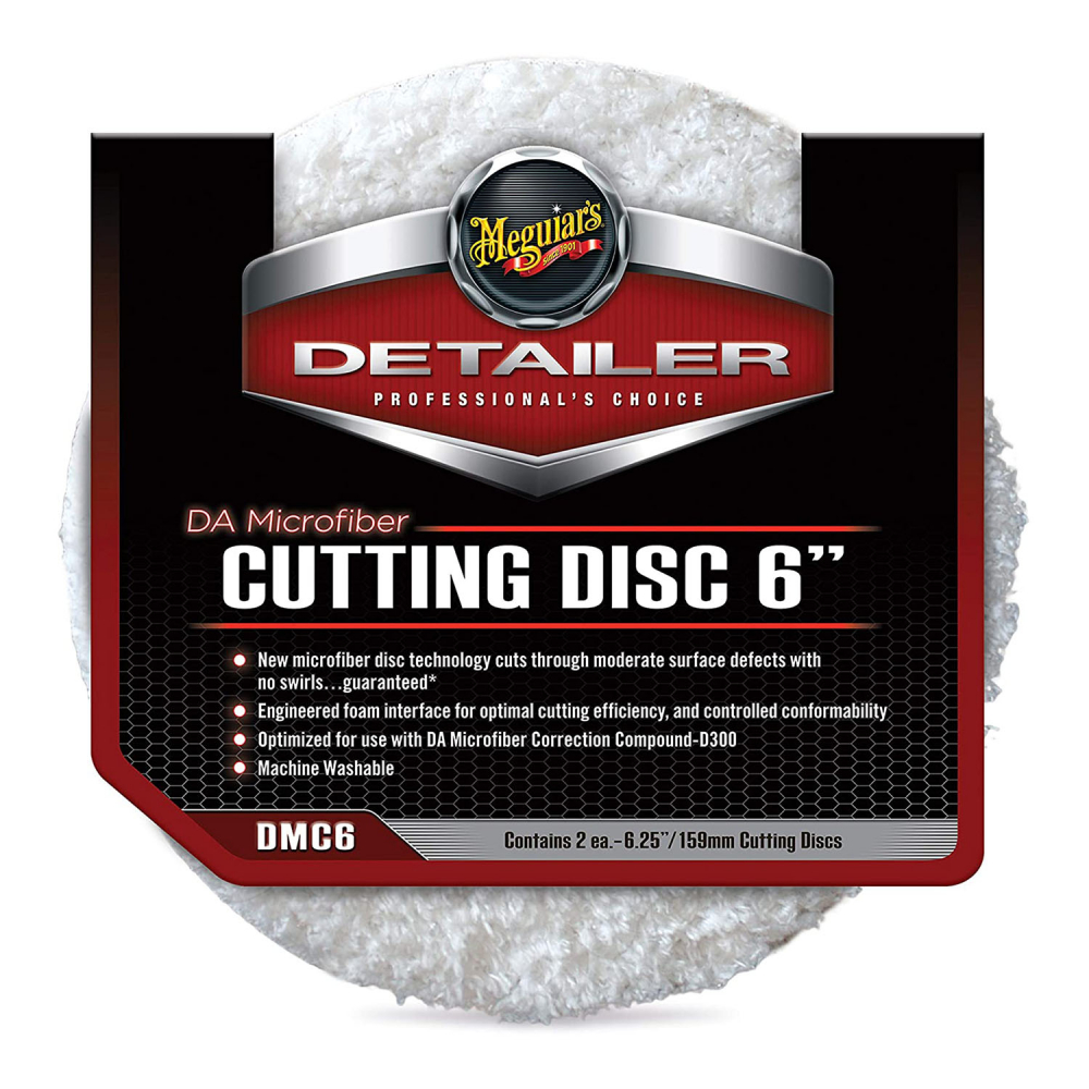 Pad Microfibre Polish Abraziv Meguiar's DA Microfiber Cutting Pad, 159mm [1]