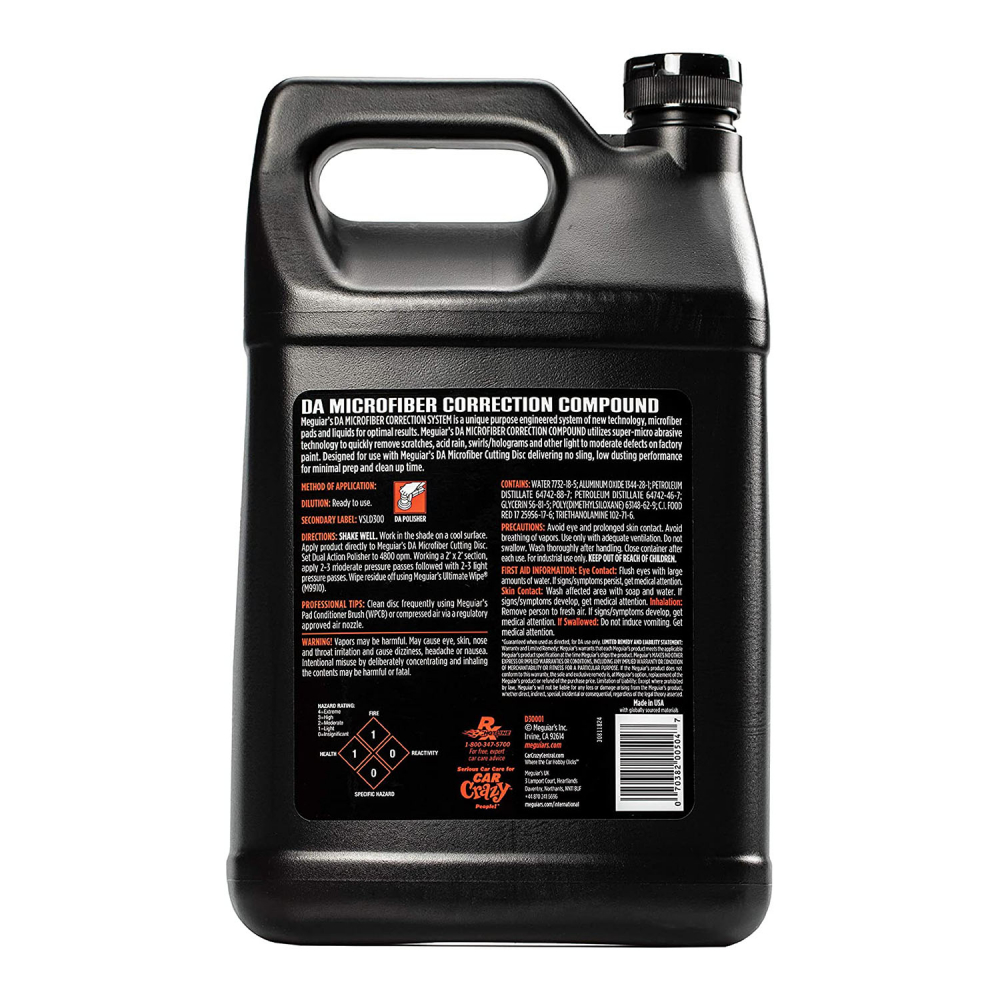 Pasta Polish Abraziva Meguiar's DA Microfiber Correction Compound D300 - 3,79 Litri [2]
