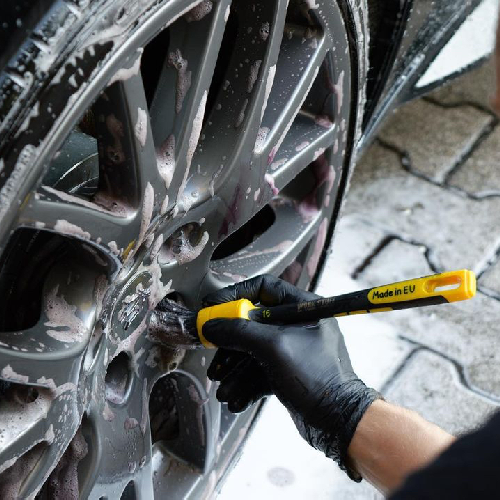 Pensula detailing rotunda Work Stuff Detailing Brush Rubber Black, 16mm [2]