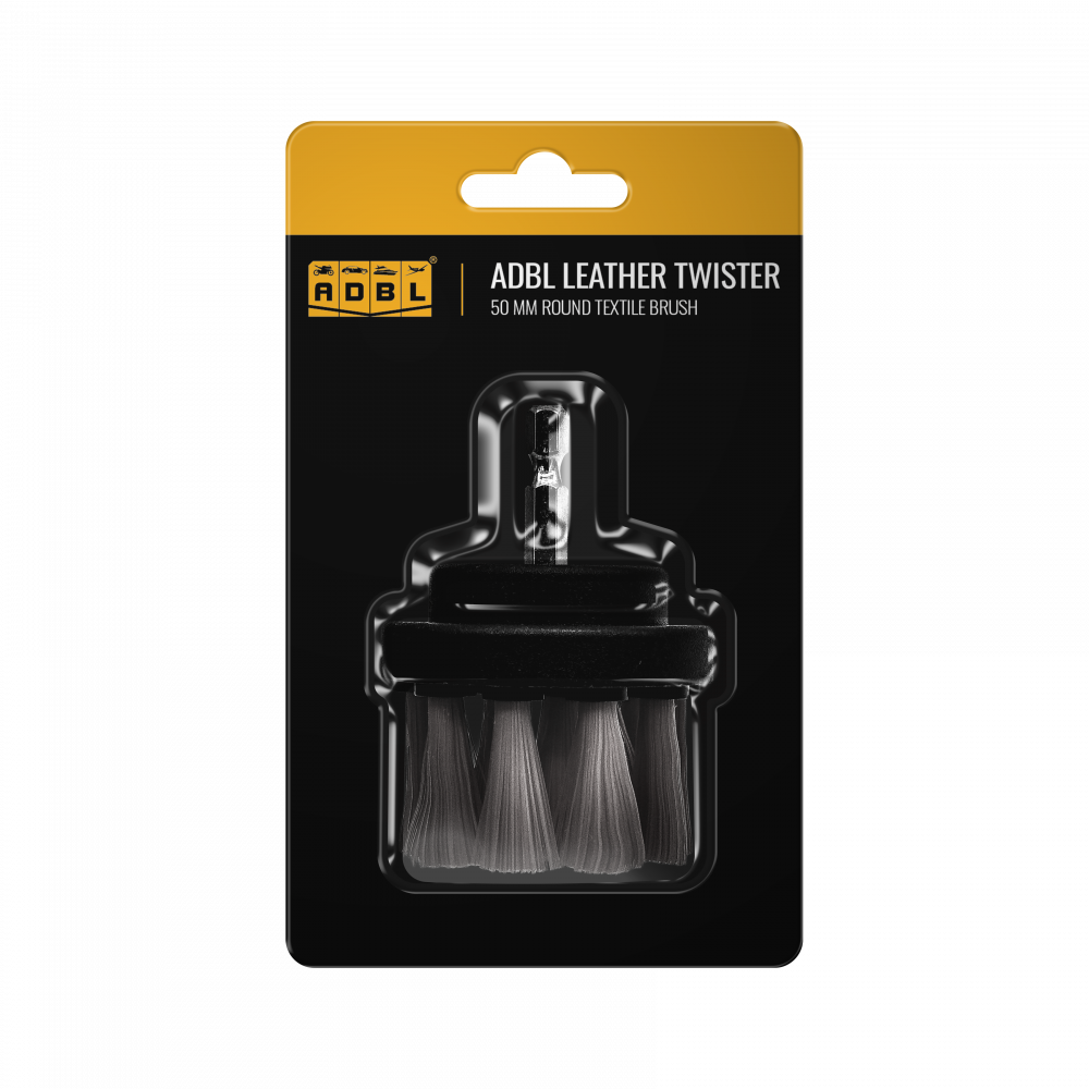 Perie piele cu adaptor bormasina Adbl Leather Twister 50mm [2]