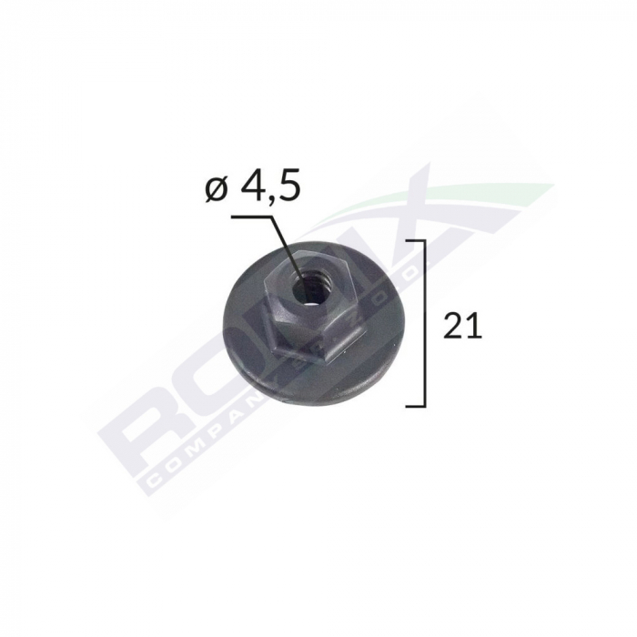 Piulita Bmw Mercedes Mini Vw Opel - Negru 21Mm Set 10 Buc [2]