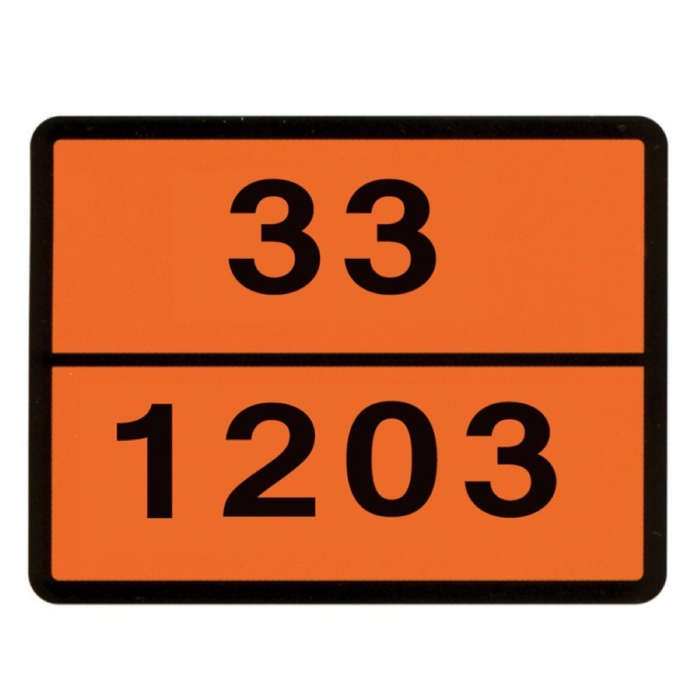 Placa Adr 33-1203 30X40 Cm Petrol Hico [1]