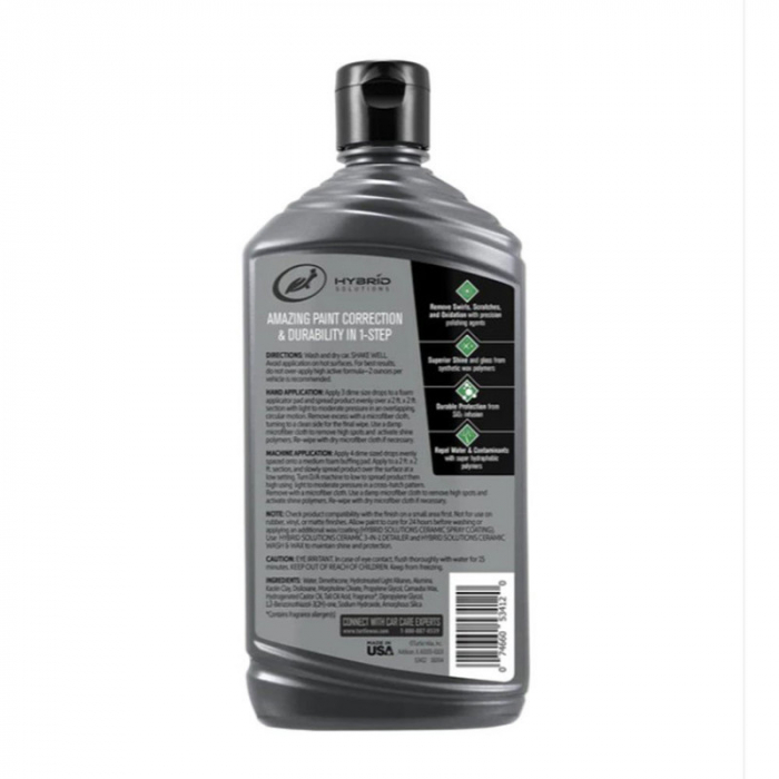 POLISH SI CEARA CERAMICA HYBRID SOLUTIONS TURTLE WAX 500 ML [2]