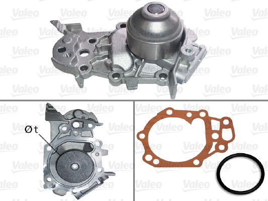 Pompa apa log./sand. 1.2 16v VALEO 506780 [1]