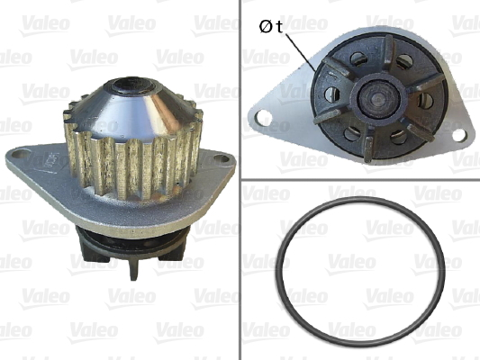 Pompa apa VALEO 506704 [1]