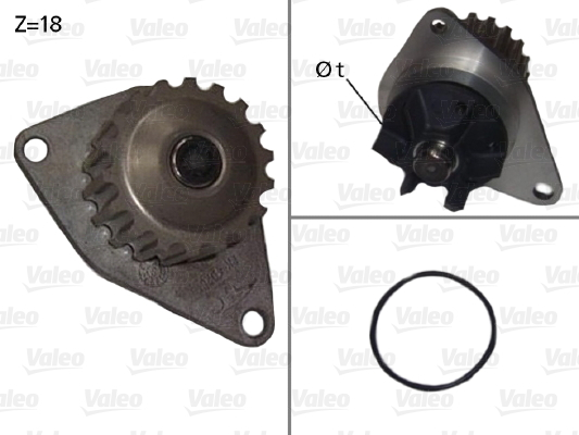 Pompa apa VALEO 506721 [1]