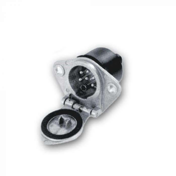 Priza 24 V 7 Pini Tata Plastic Tip S Hico [1]