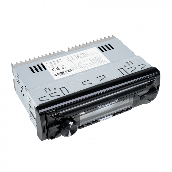 Radio Mp3 Player Auto Pni Clementine 8550Bt, Fata Detasabila, 4X45W, 12V, 1 Din, Cu Sd, Usb, Aux, Rca [8]