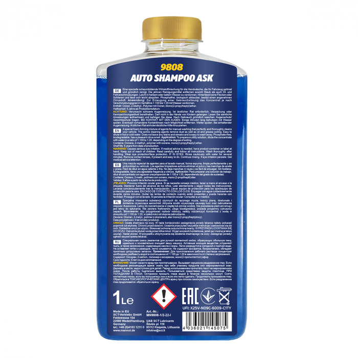 Sampon auto concentrat Mannol Auto Shampoo Ask - 1 Litru [2]