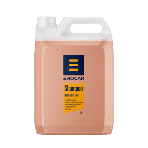 Sampon auto spumare intensa Ewocar Shampoo, pH neutru-5 Litri [1]