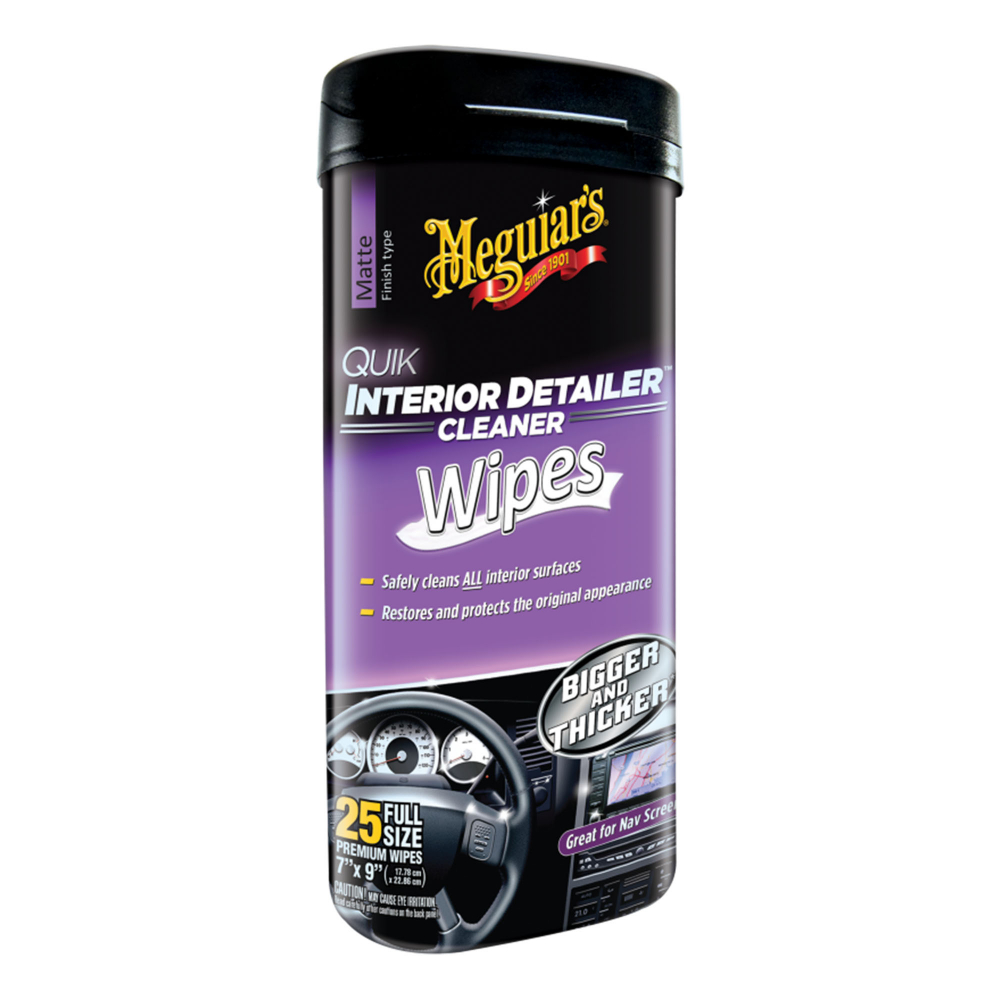 Servetele Curatare Interior Meguiar's Quik Interior Detailer, 30 buc [1]