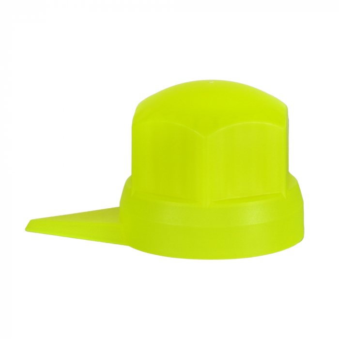 Set 10 Bucati Capac Plastic Pentru Prezon Roata Cu Indicator 33 Mm Neon Galben 41 Mm [4]