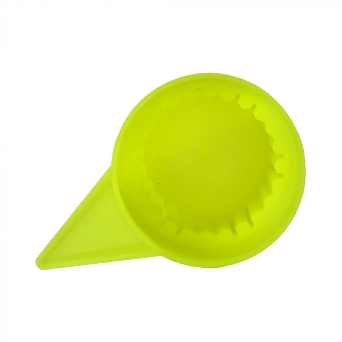 Set 10 Bucati Capac Plastic Pentru Prezon Roata Cu Indicator 33 Mm Neon Galben 54.5 Mm [3]