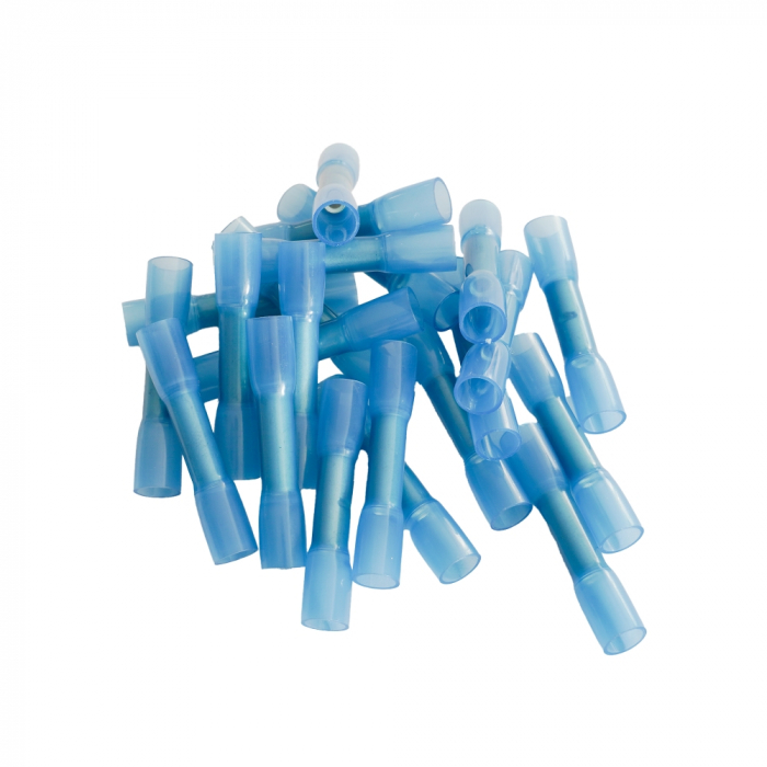 Set 100 Mansoane Termocontractabile De Lipit Albastri 5Mm [2]