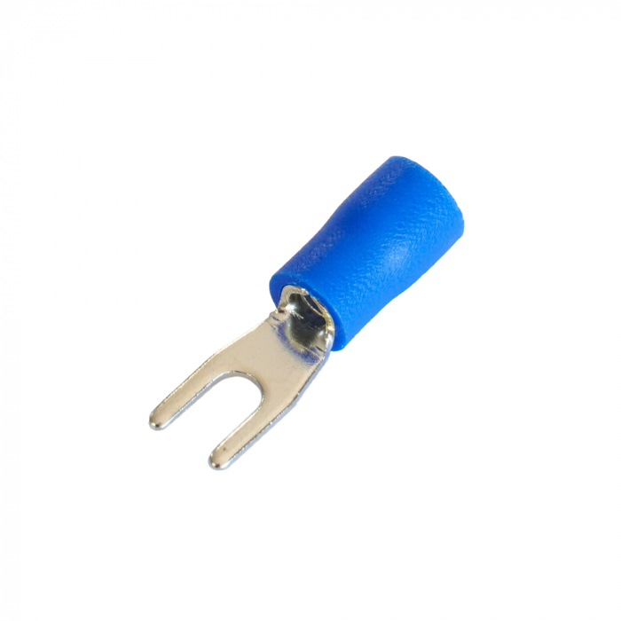 SET 100 PAPUCI ELECTRICI TERMINALI TIP FURCA IZOLATI 6.4MM [1]