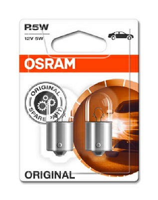 Set 2 Becuri 12V R5W Original Blister Osram [3]
