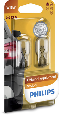 Set 2 Becuri Frana W16W 12V Philips [3]