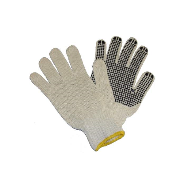 Set 2 Manusi De Lucru Fir De Bumbac Cu Palma Intarita In Puncte Jbm [1]