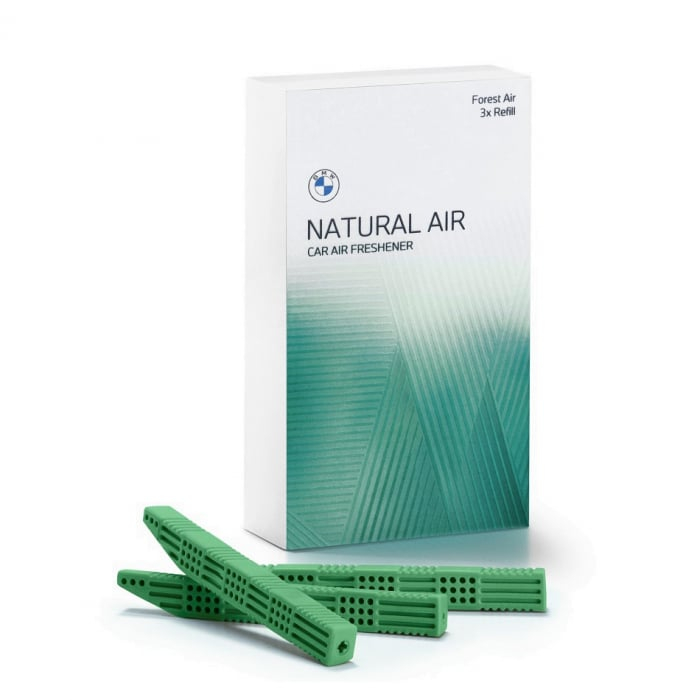 Set 3 Rezerve, Odorizant Auto Bmw Natural Air - Forest Air - Model Nou (2023) [1]