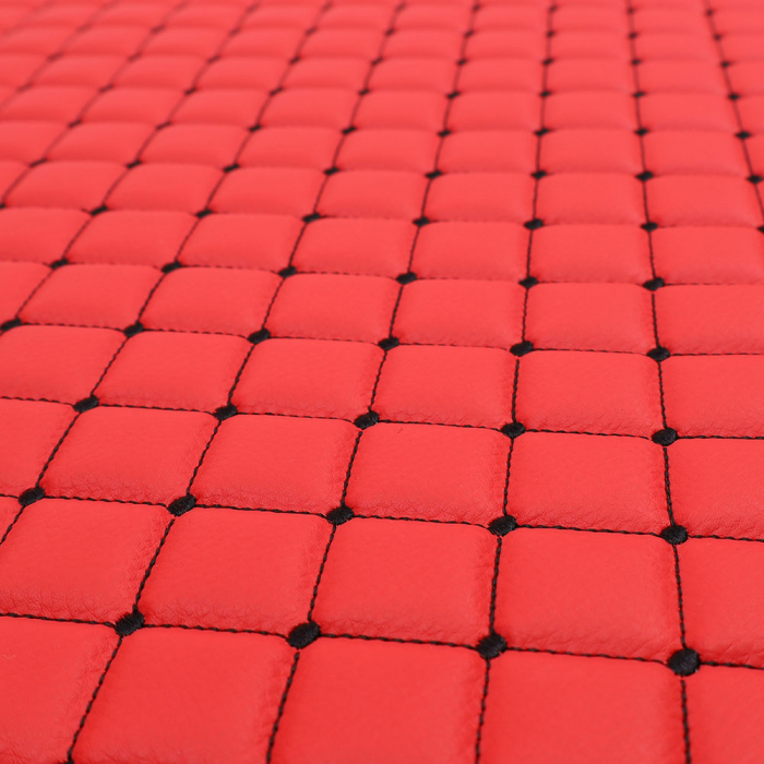 SET COVORASE PIELE ECOLOGICA TRUCK UMBRELLA PENTRU MERCEDES MP5 MP6 EURO 6 ROSU [3]