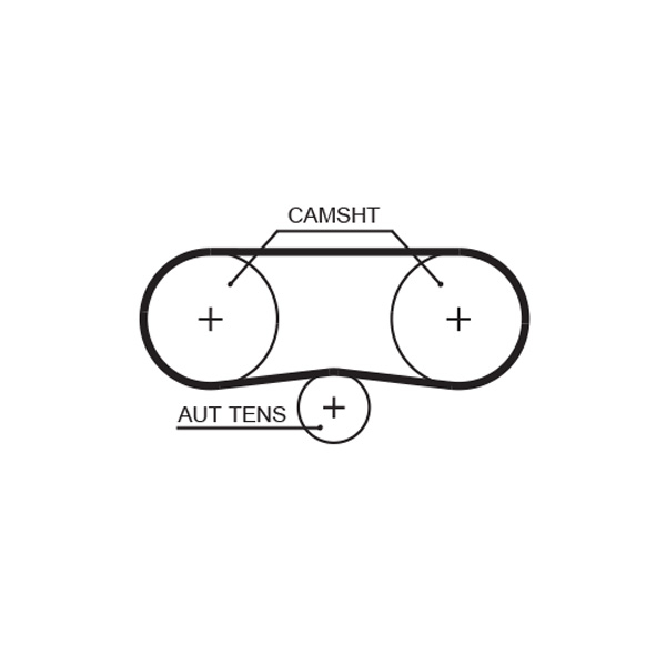Set distributie + pompa de apa GATES KP45565XS [2]