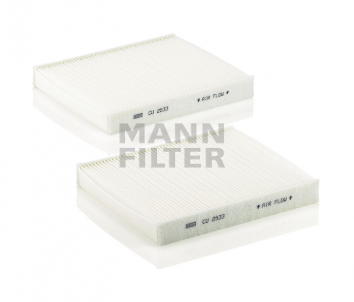 Set filtre habitaclu Mann-Filter CU2533-2 [1]