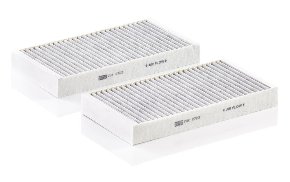 Set filtre habitaclu cu carbon activ Mann-Filter CUK2723-2 [2]