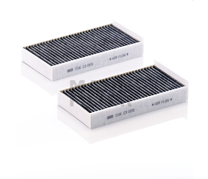 Set filtre habitaclu cu carbon activ Mann-Filter CUK23005-2 [1]