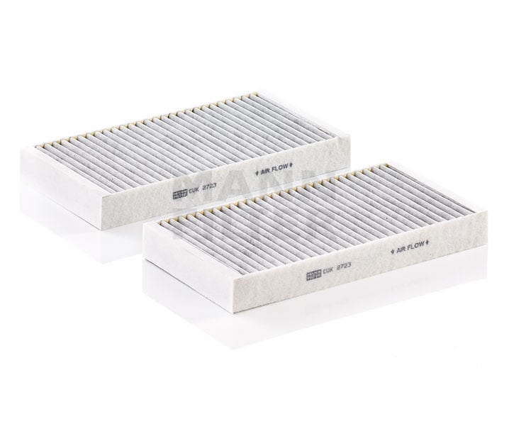 Set filtre habitaclu cu carbon activ Mann-Filter CUK2723-2 [1]