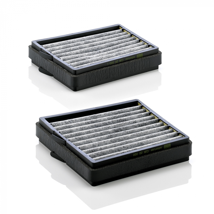 Set Filtre Habitaclu Carbon Activ Mann-Filter CUK20000-2 [2]