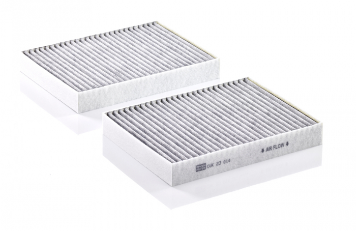 Set Filtre Habitaclu Carbon Activ Mann-Filter CUK23014-2 [2]