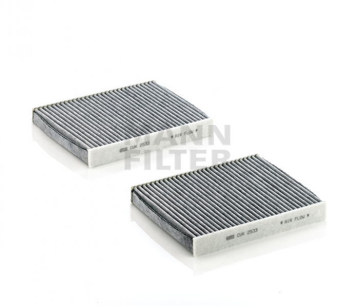 Set Filtre Habitaclu Carbon Activ Mann-Filter CUK2533-2 [1]