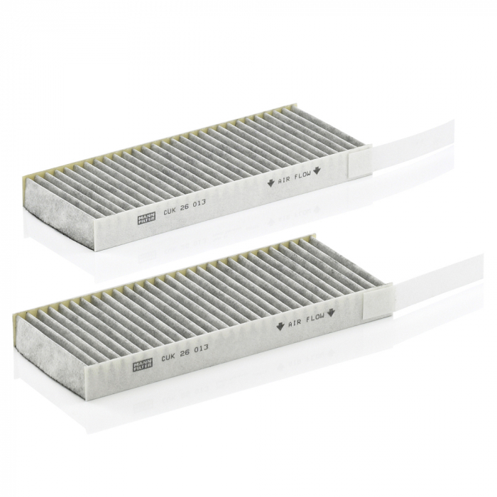 Set Filtre Habitaclu Carbon Activ Mann-Filter CUK26013-2 [2]