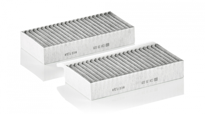 Set Filtre Habitaclu Carbon Activ Mann-Filter CUK26028-2 [1]
