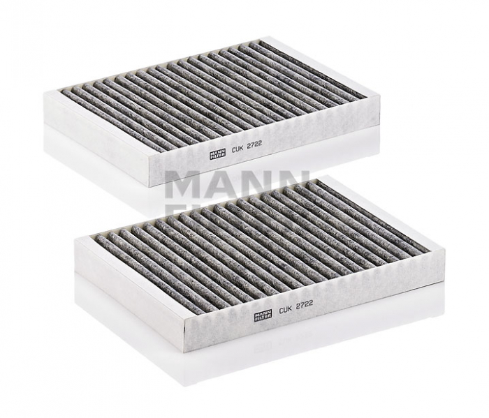Set Filtre Habitaclu Carbon Activ Mann-Filter CUK2722-2 [1]
