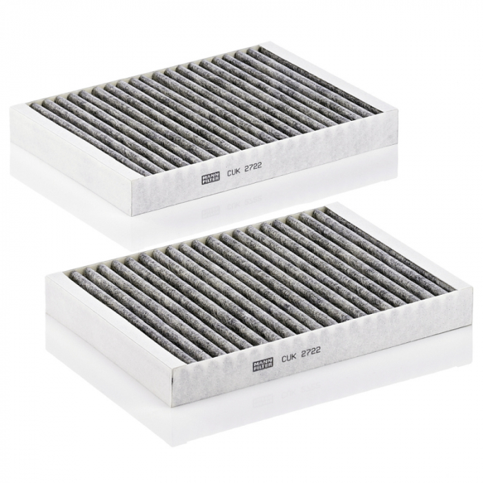 Set Filtre Habitaclu Carbon Activ Mann-Filter CUK2722-2 [2]